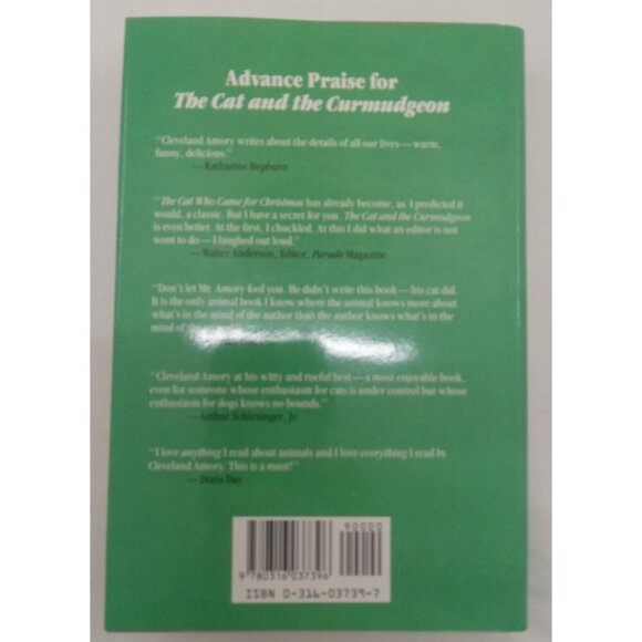 The Cat and the Curmudgeon Cleveland Amory Humor Cats Vintage Gift Book HC - Picture 2 of 12